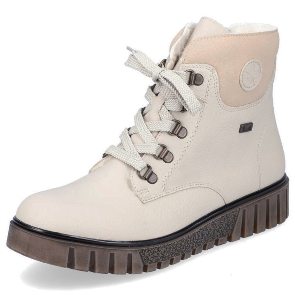 Trzewiki damskie wodoodporne Rieker Y3433-60 BEIGE