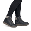 Trzewiki damskie Rieker Y4300-00 BLACK
