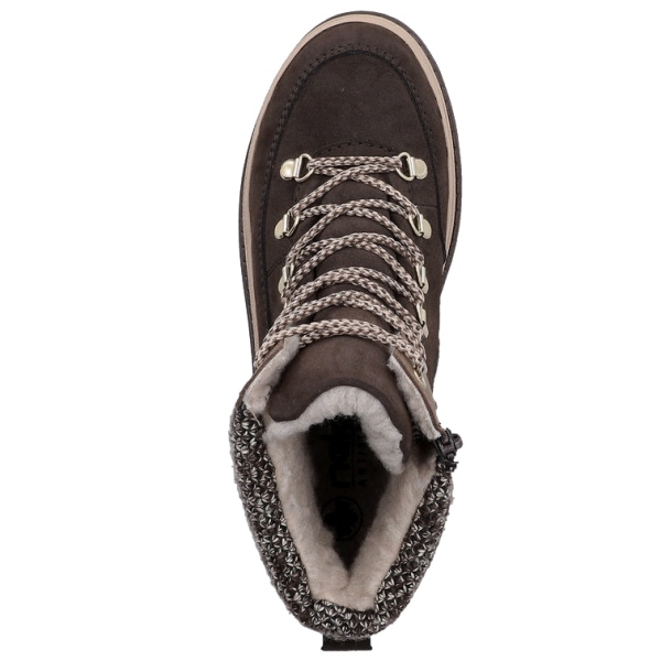 Trzewiki damskie wodoodporne Rieker Y6210-25 BROWN