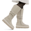 Kozaki damskie wodoodporne Rieker Y6370-60 BEIGE