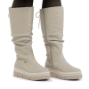 Kozaki damskie wodoodporne Rieker Y6370-60 BEIGE