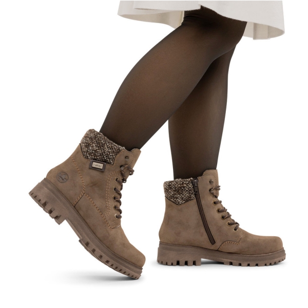 Trzewiki damskie Rieker Y7621-25 BROWN