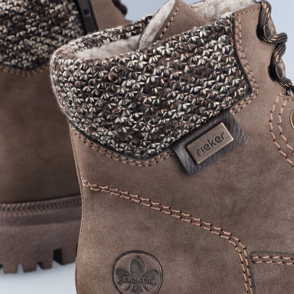 Trzewiki damskie Rieker Y7621-25 BROWN