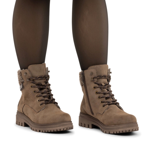 Trzewiki damskie Rieker Y7621-25 BROWN