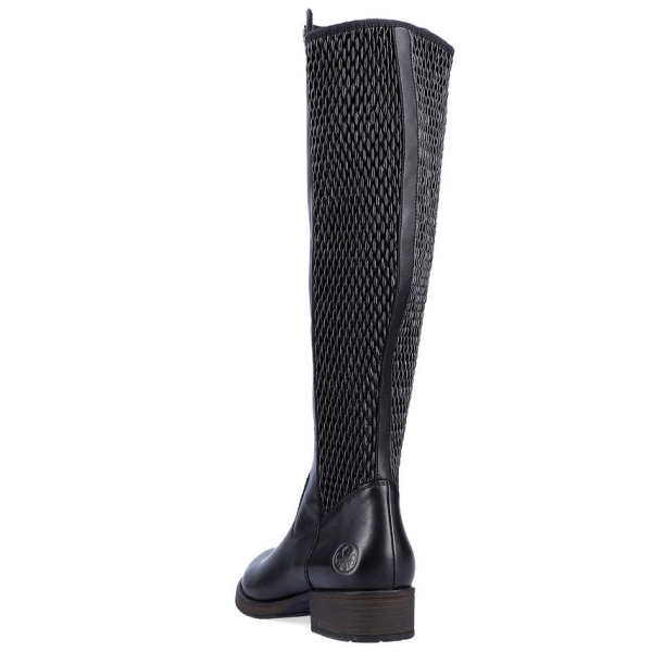 Kozaki damskie Rieker Z9591-00 BLACK