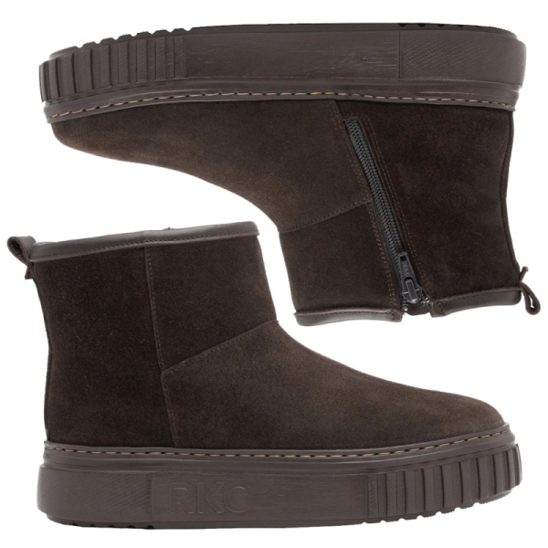 Śniegowce damskie Ryłko 0R639_V_ _CS9F BROWN