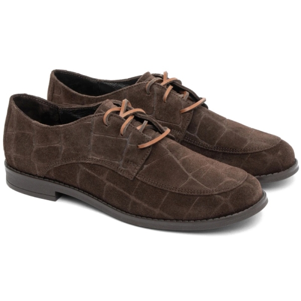 Półbuty damskie Ryłko 2GS28___ _3PVF BROWN