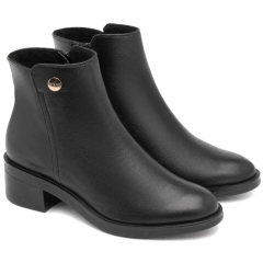 Botki damskie Ryłko 3GVE8_M_ _WD8F BLACK