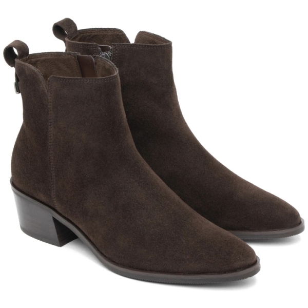 Botki damskie Ryłko 4VVL7___ _CS9F BROWN