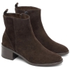 Botki damskie Ryłko 4W607___ _CS9F BROWN