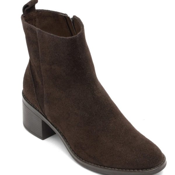 Botki damskie Ryłko 4W607___ _CS9F BROWN