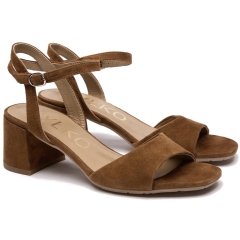 Sandały damskie Ryłko 5DE24_R6 _6TUF BROWN