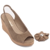 Sandały damskie Ryłko 6TG61_AU _9TAF BEIGE