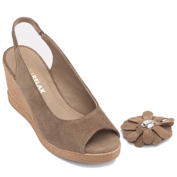 Sandały damskie Ryłko 6TG61_AU _9TAF BEIGE