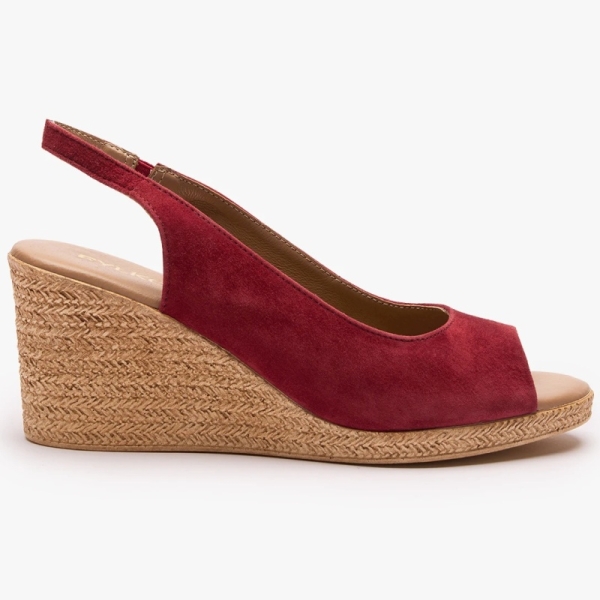 Sandały damskie Ryłko 6TG61_V_ _2TKF CLARET