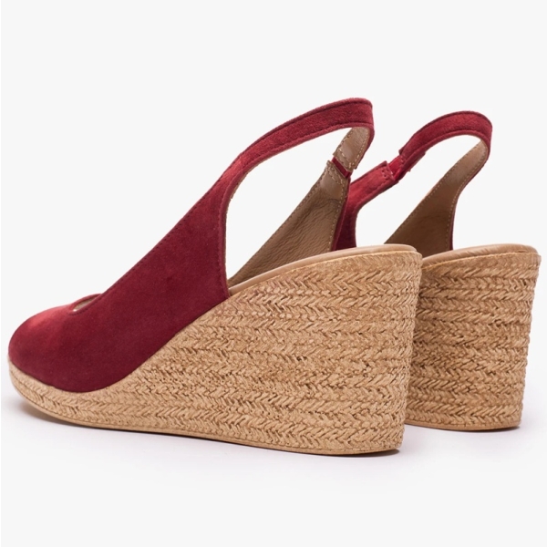 Sandały damskie Ryłko 6TG61_V_ _2TKF CLARET