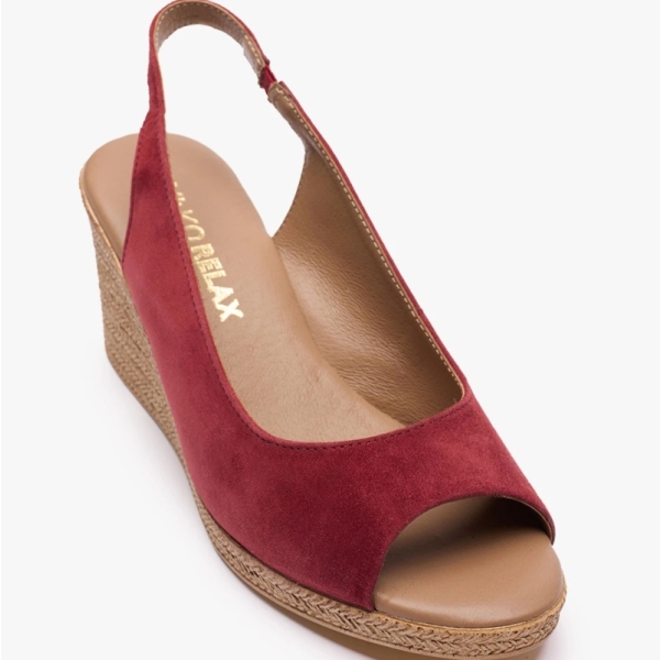 Sandały damskie Ryłko 6TG61_V_ _2TKF CLARET