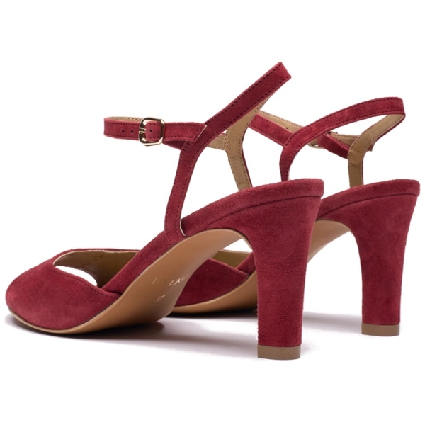 Sandały damskie Ryłko 7NG86_R1 _2TKF CLARET