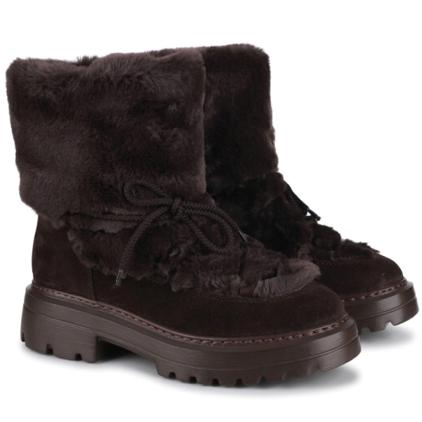 Śniegowce damskie Ryłko D2509_X_ _8SVF BROWN