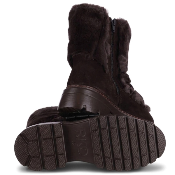 Śniegowce damskie Ryłko D2509_X_ _8SVF BROWN