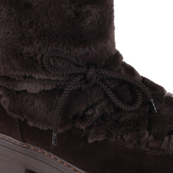 Śniegowce damskie Ryłko D2509_X_ _8SVF BROWN