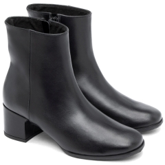 Botki damskie Ryłko F5612___ _1RVF BLACK