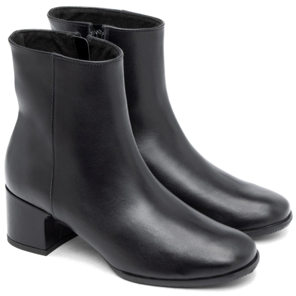 Botki damskie Ryłko F5612___ _1RVF BLACK