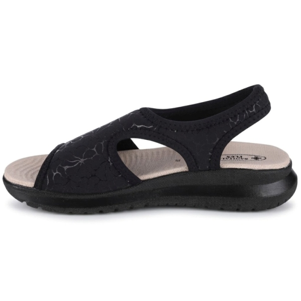 Sandały damskie zdrowotne Sanital Flex 633.99 BLACK
