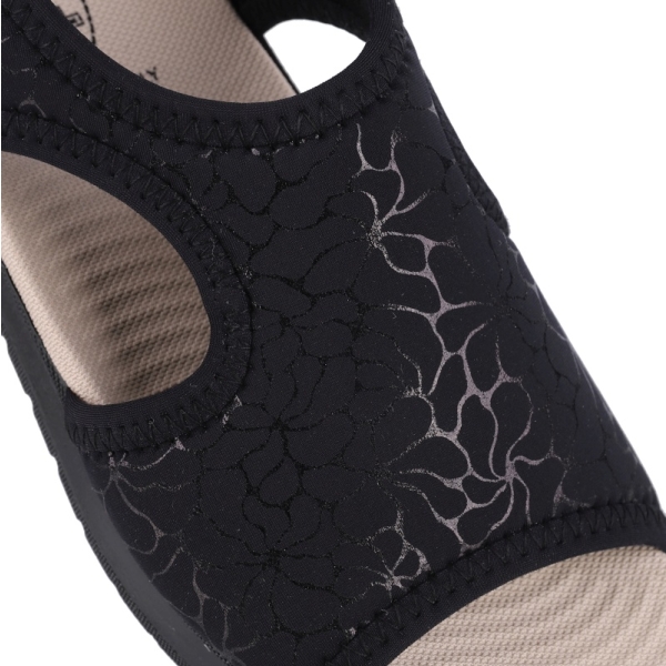 Sandały damskie zdrowotne Sanital Flex 633.99 BLACK