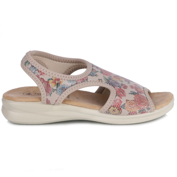 Sandały damskie zdrowotne Sanital Flex 8090.17 BEIGE