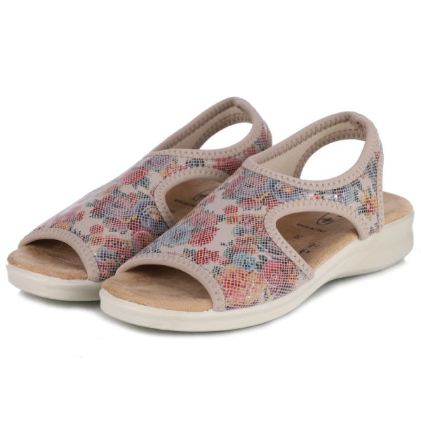 Sandały damskie zdrowotne Sanital Flex 8090.17 BEIGE