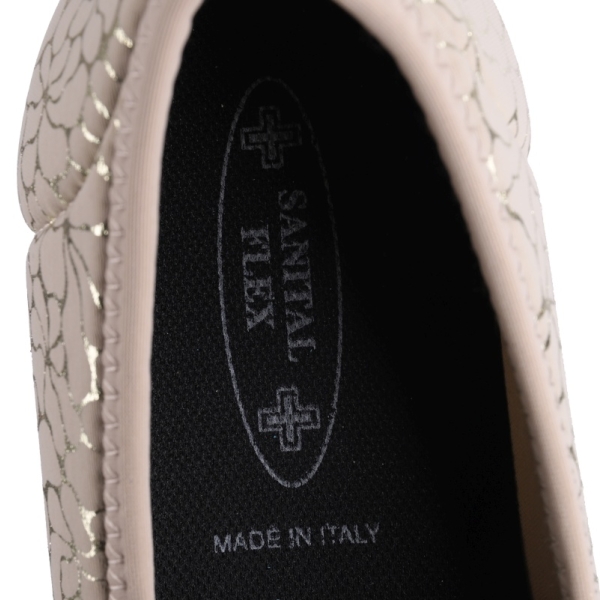 Półbuty damskie zdrowotne Sanital Flex SC143.13 BEIGE