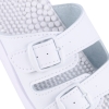 Klapki damskie zdrowotne fakirki Sanital Flex Sanitas KF-02 WHITE
