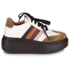 Sneakersy damskie Simen 8382A W.CORDA/FLOATER BIANCO