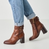 Botki damskie Tamaris 1-25390-47 305 COGNAC