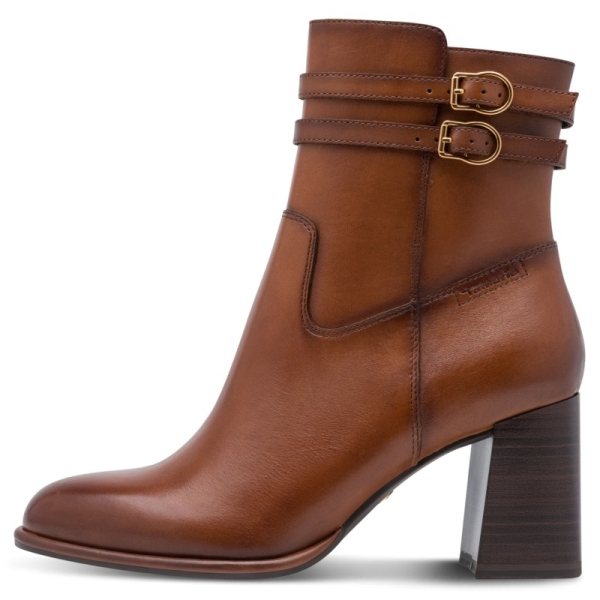 Botki damskie Tamaris 1-25390-47 305 COGNAC