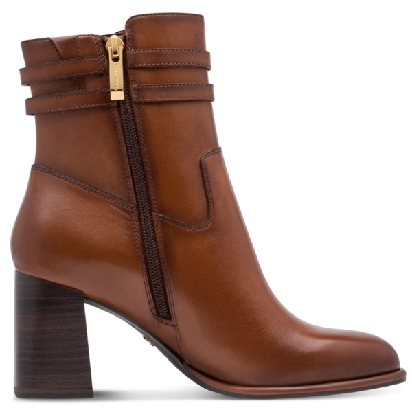 Botki damskie Tamaris 1-25390-47 305 COGNAC