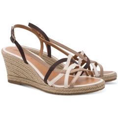 Sandały damskie Tamaris 1-28364-46 344 TAUPE COMB
