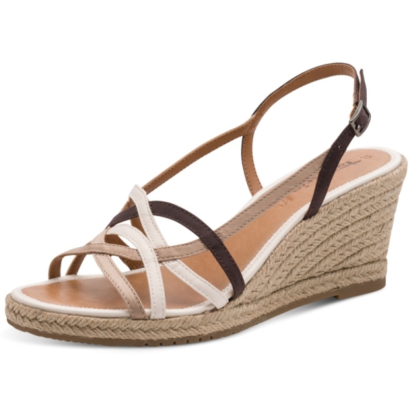Sandały damskie Tamaris 1-28364-46 344 TAUPE COMB