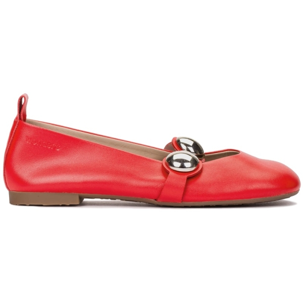 Baleriny damskie Wonders A-4704 SAUVAG FLAME