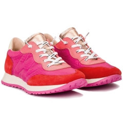 Sneakersy damskie Wonders A-4802 TREND V FLAME NYLON FOG FRESA