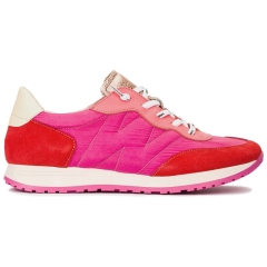 Sneakersy damskie Wonders A-4802 TREND V FLAME NYLON FOG FRESA