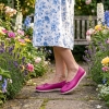 Baleriny damskie Wonders A-5004 WILD V. FUCSIA