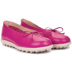 Baleriny damskie Wonders A-5004 WILD V. FUCSIA