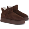 Śniegowce damskie z futerkiem Wrangler 20263089.IKU COFFEE BEAN