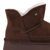 Śniegowce damskie z futerkiem Wrangler 20263089.IKU COFFEE BEAN