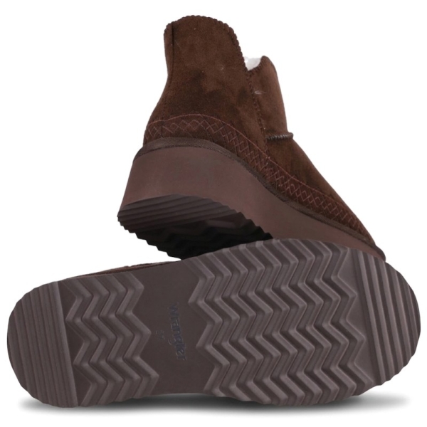 Śniegowce damskie z futerkiem Wrangler 20263089.IKU COFFEE BEAN