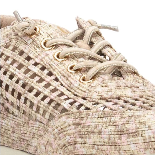 Sneakersy damskie Xti 145196 Z.TEX. BEIGE