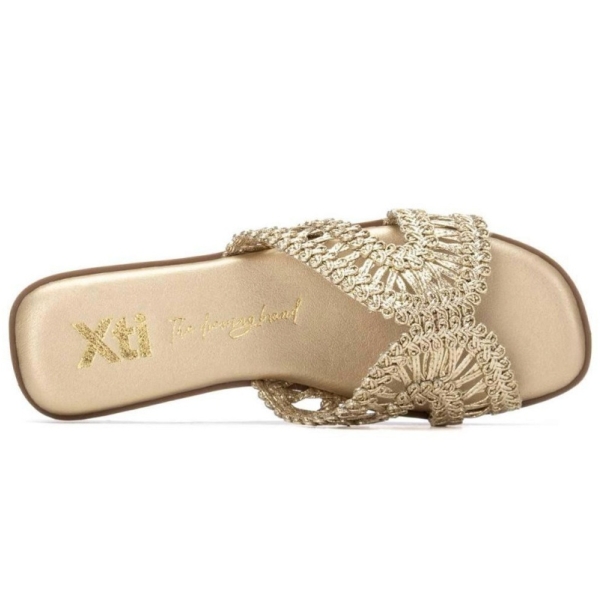 Klapki damskie XTI 145373 S.TEX. ORO