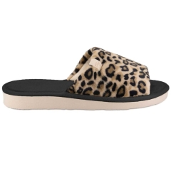 Pantofle damskie Meteor (Natural Style) NS-045 panterka
